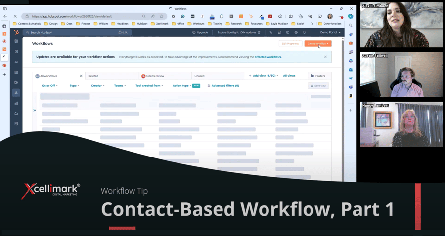 HubSpot Workflow Tips | Contact-Based Workflows: Automate Marketing Contact Status