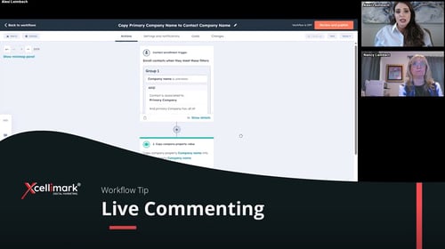 How to Use Live Comments in HubSpot Workflows