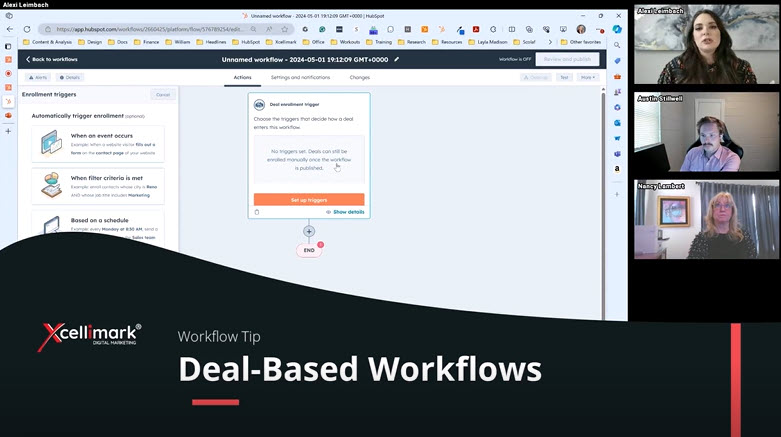 How to Create a Deal-Based Workflow for Appointment Reminders in HubSpot CRM