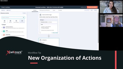 How to Use Action Sets and Workflow Categories | HubSpot Tutorial